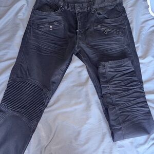 Men's Slim Black Jeans